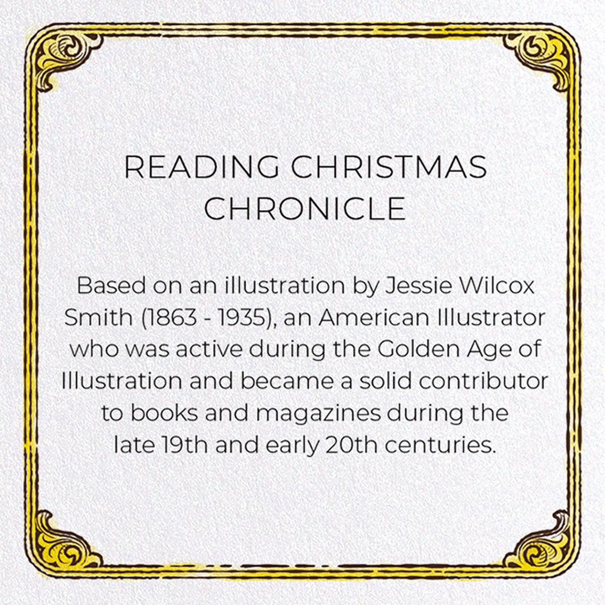 Reading Christmas Chronicle Card