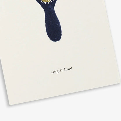Hairbrush Card (sing it loud)