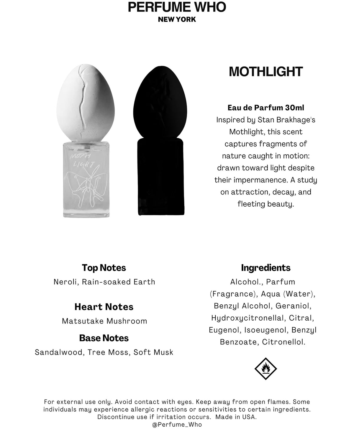 Perfume Who Mothlight EDP 30ml