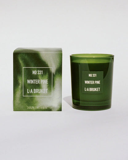L:A BRUKET Scented Candle 331 Winter Pine 240g