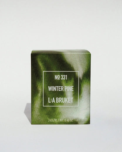 L:A BRUKET Scented Candle 331 Winter Pine 240g