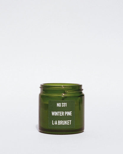 L:A BRUKET Mini Scented Candle 331 Winter Pine 50g