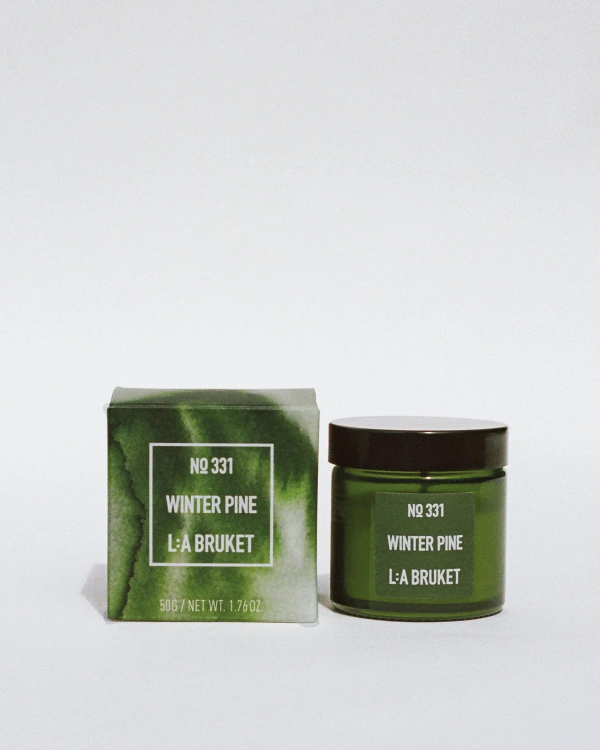 
L:A BRUKET Mini Scented Candle 331 Winter Pine 50g
