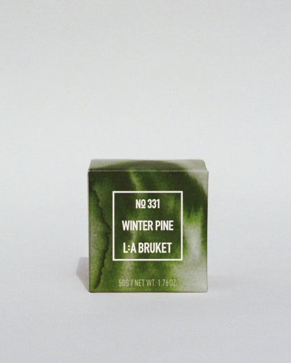 L:A BRUKET Mini Scented Candle 331 Winter Pine 50g