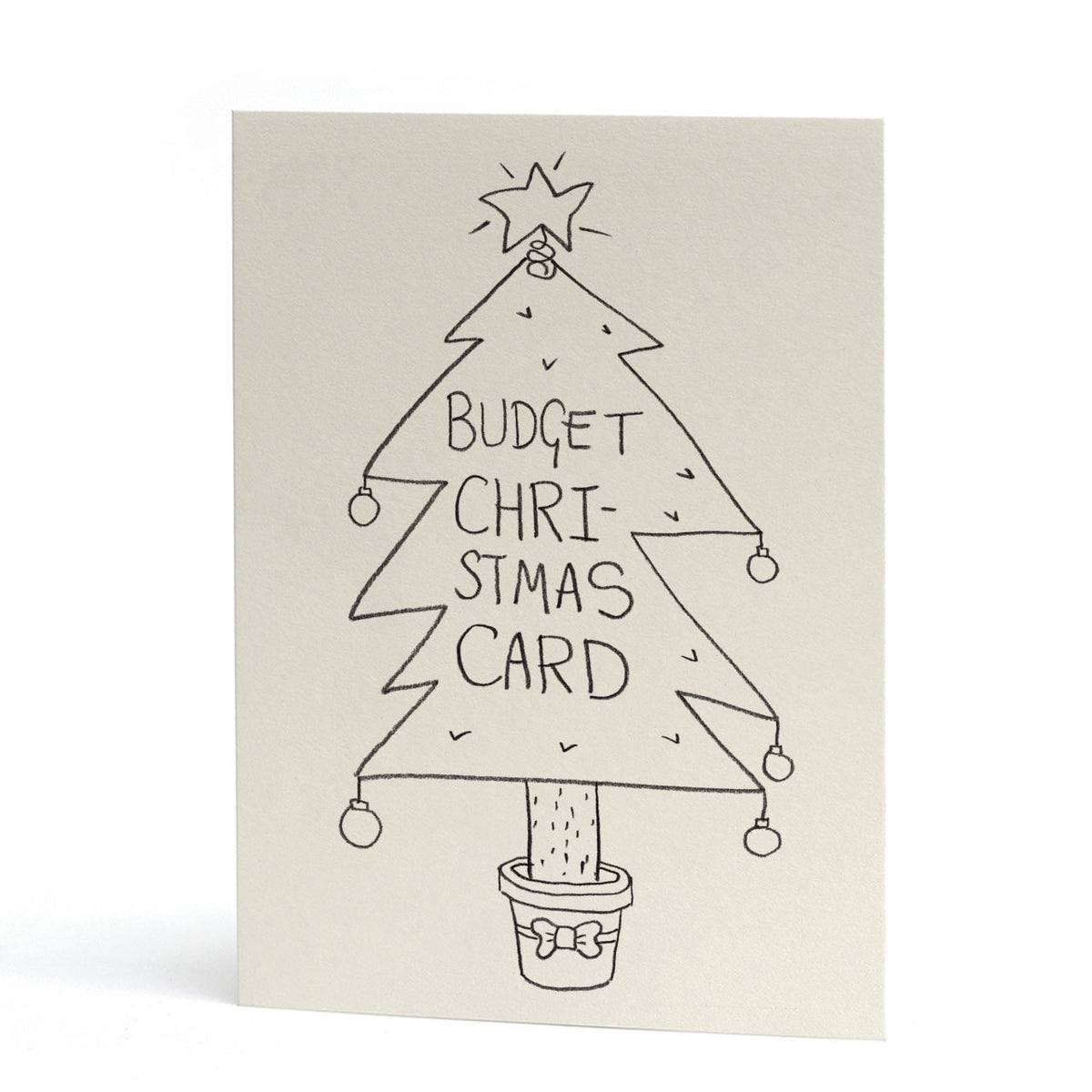 
Budget Christmas Card