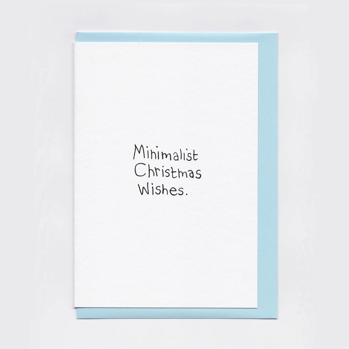 Minimalist Christmas Wishes Card
