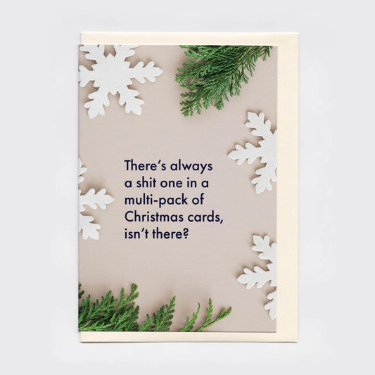 
Multi-pack Sh*t Christmas Card