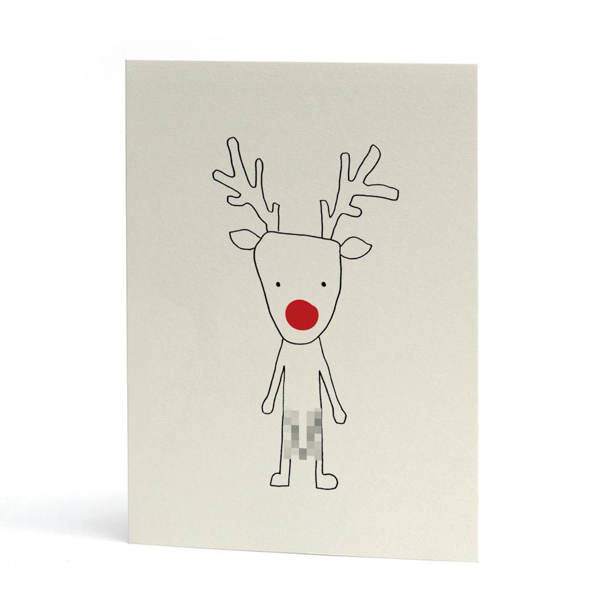 
Very Rude-Olph Christmas Card