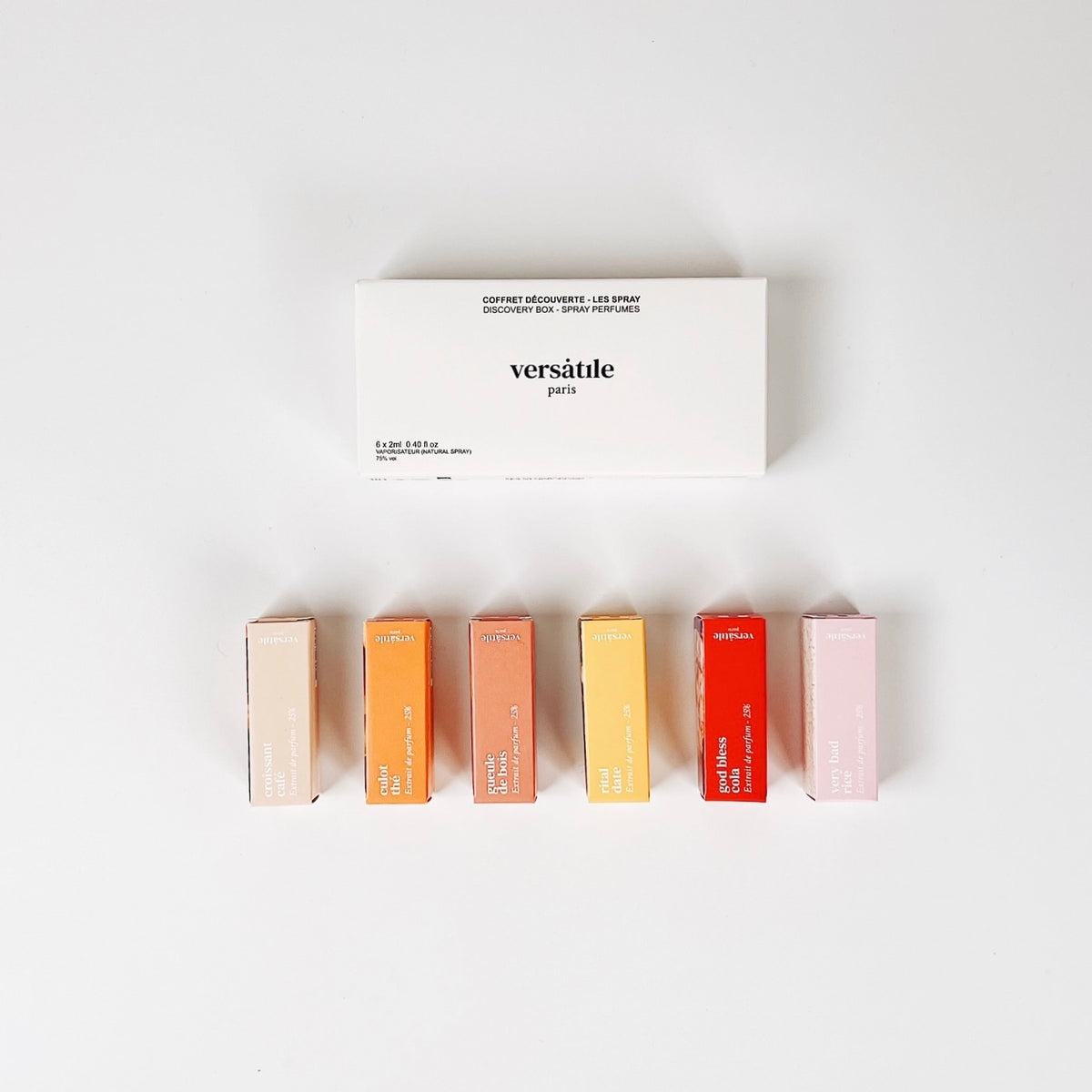 Versatile Discovery Box Spray Perfumes (Les Spray)