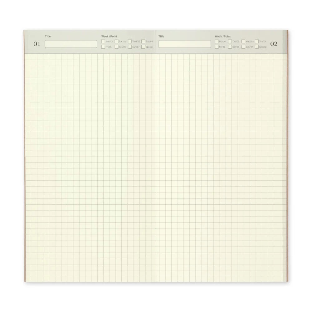Traveler's Company Notebook Refill