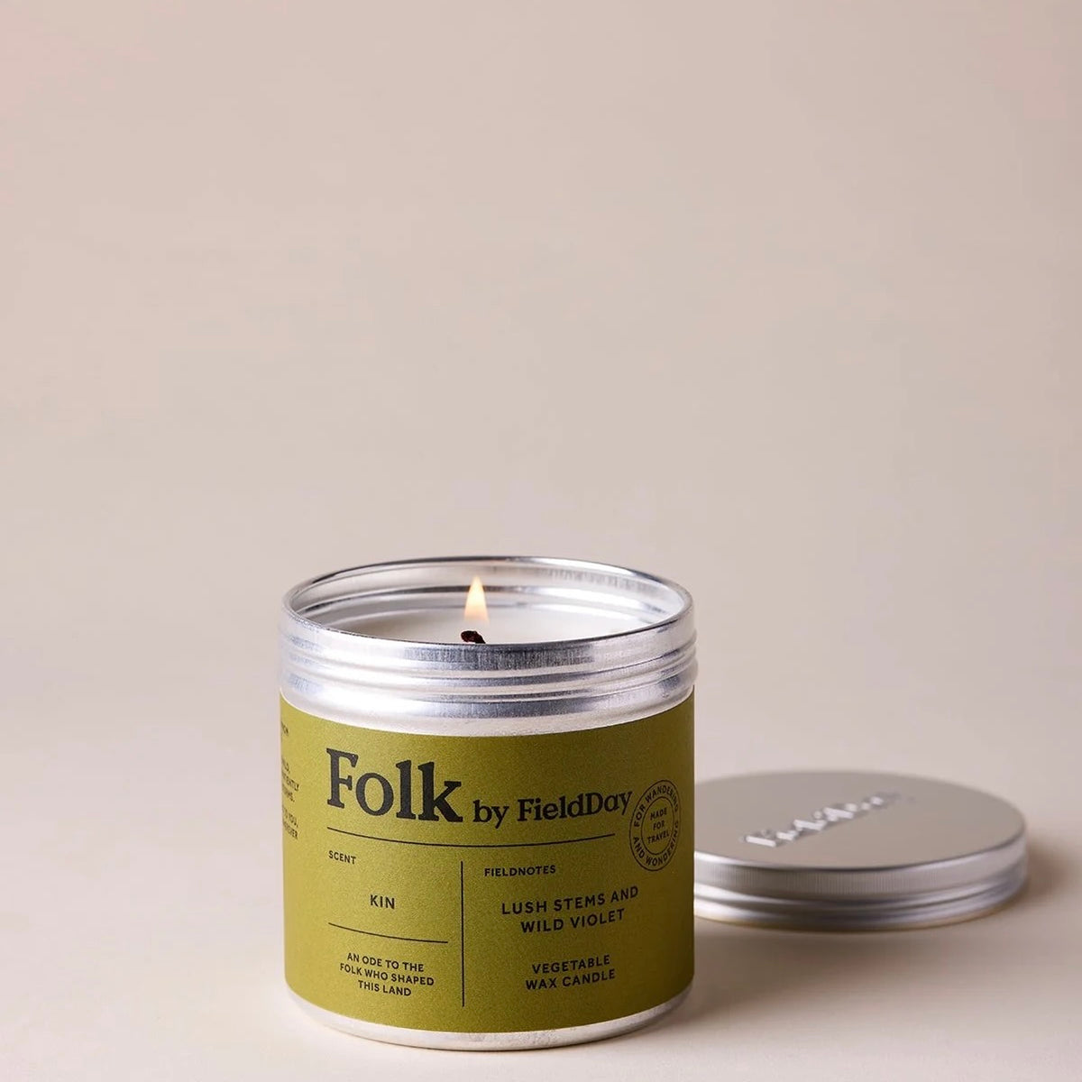 Field Day Folk Tin Candle 235g