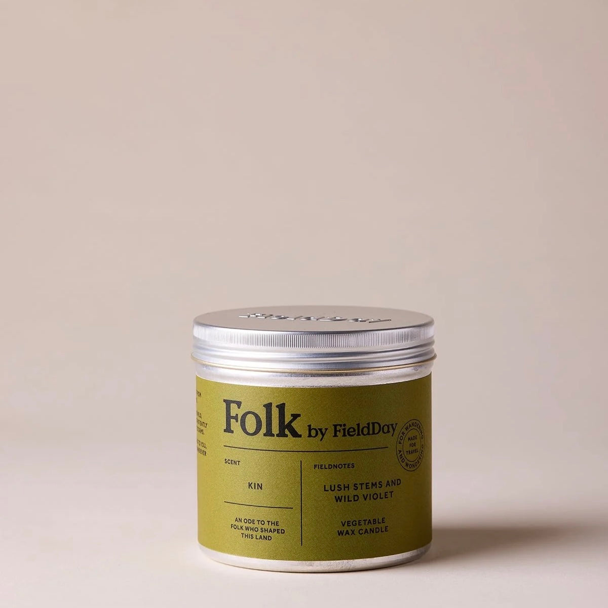 Field Day Folk Tin Candle 235g
