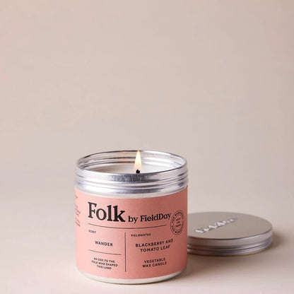 Field Day Folk Tin Candle 235g