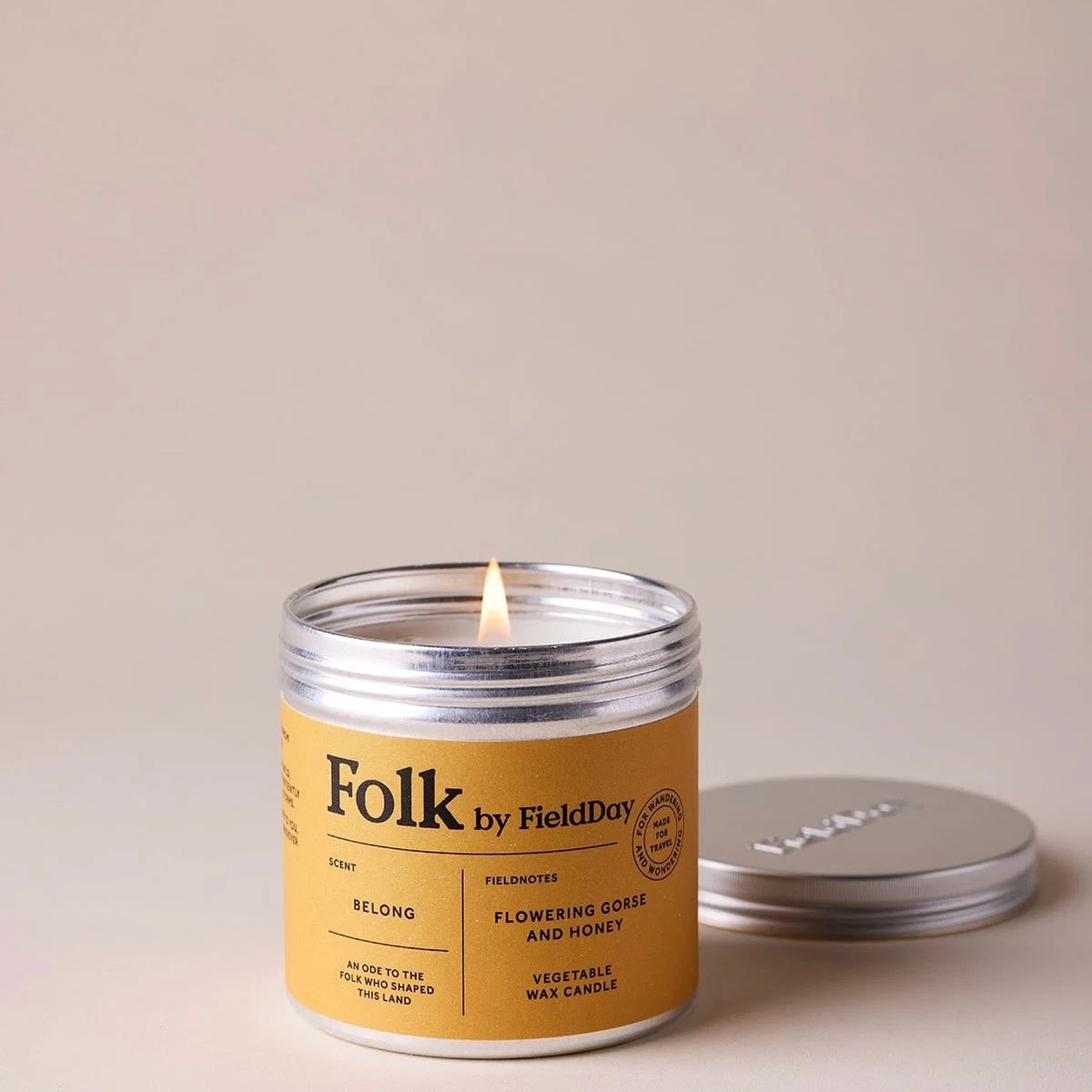 Field Day Folk Tin Candle 235g