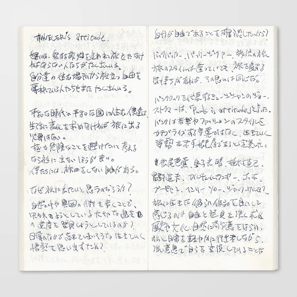 Traveler's Company Notebook Refill