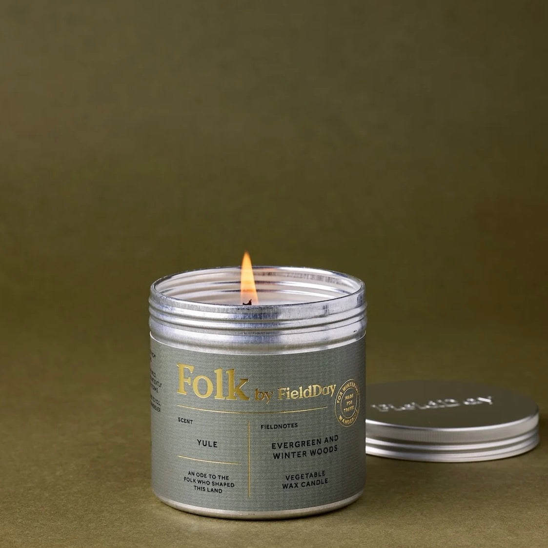 Field Day Folk Tin Candle 235g