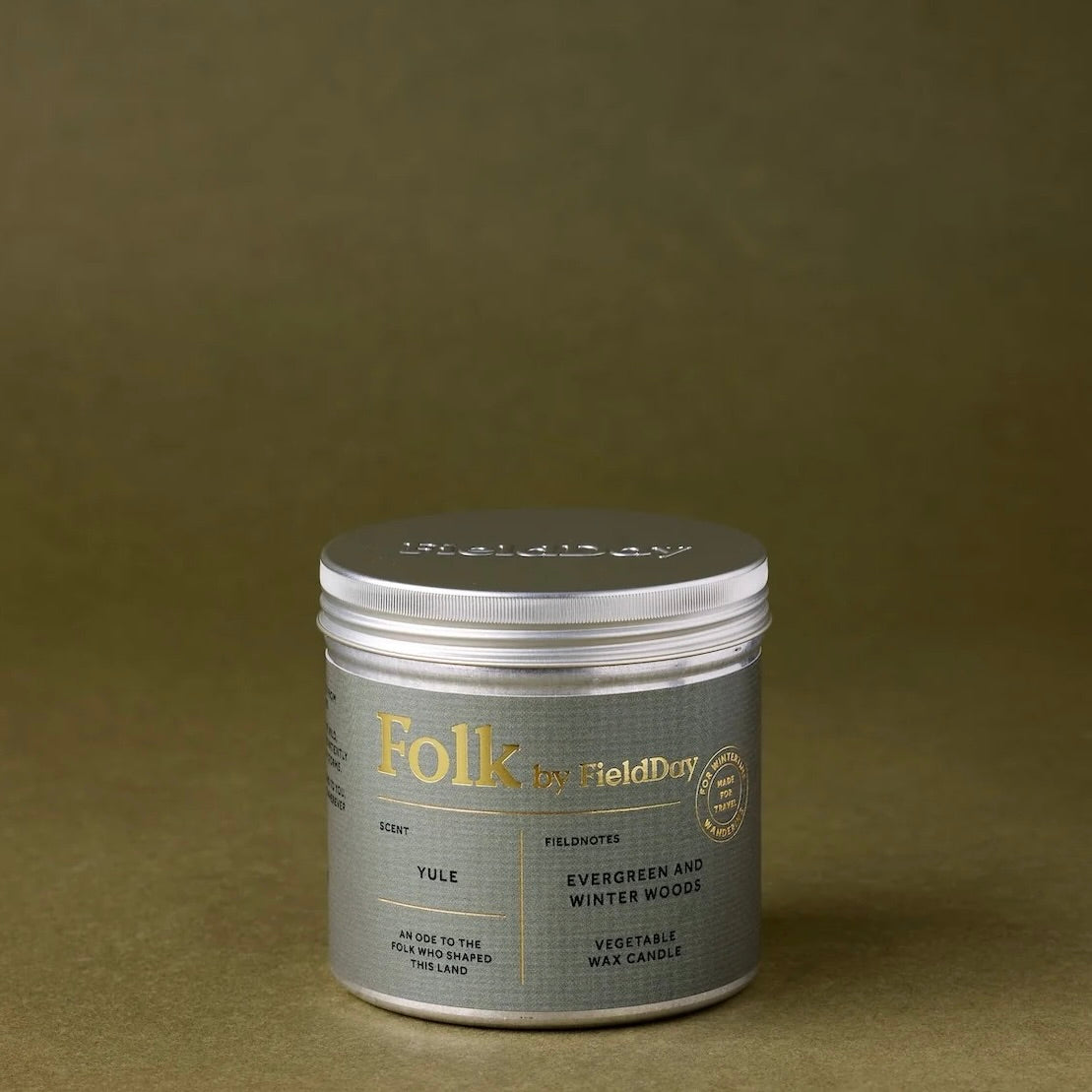 Field Day Folk Tin Candle 235g