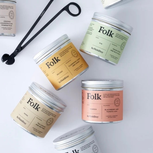 Field Day Folk Tin Candle 235g