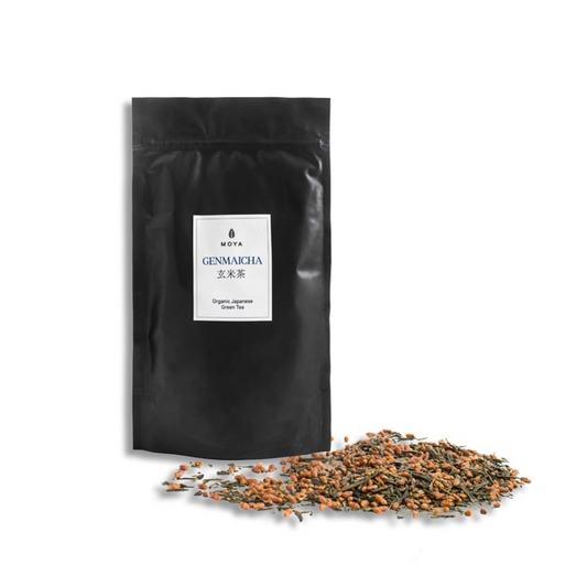 Moya Genmaicha Organic Japanese Green Tea 60g