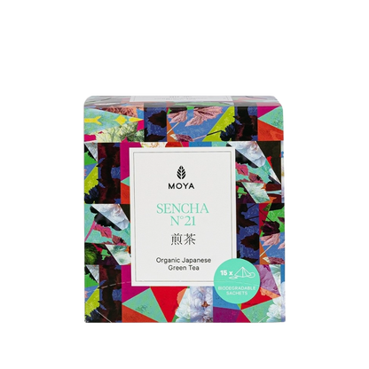 Moya Sencha Organic Japanese Green Tea Bags x15