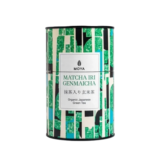 Moya Matcha Iri Genmaicha Organic Japanese Green Tea 60g