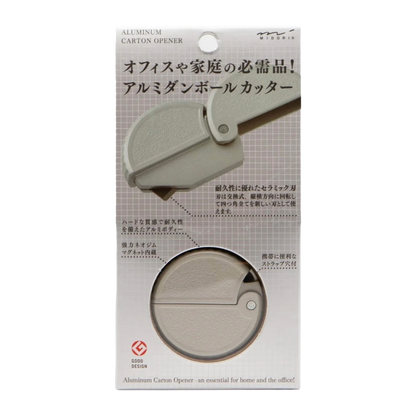 Midori Aluminium Carton Opener