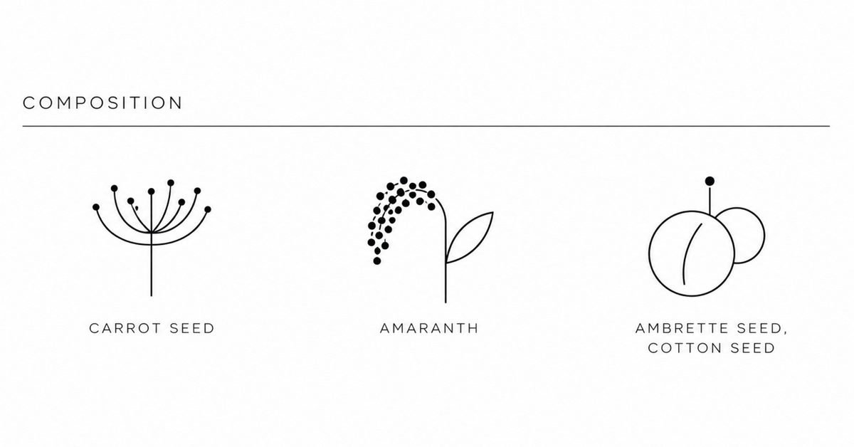 Illustrated fragrance notes
