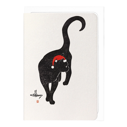Christmas Cat No.2 Japanese Card