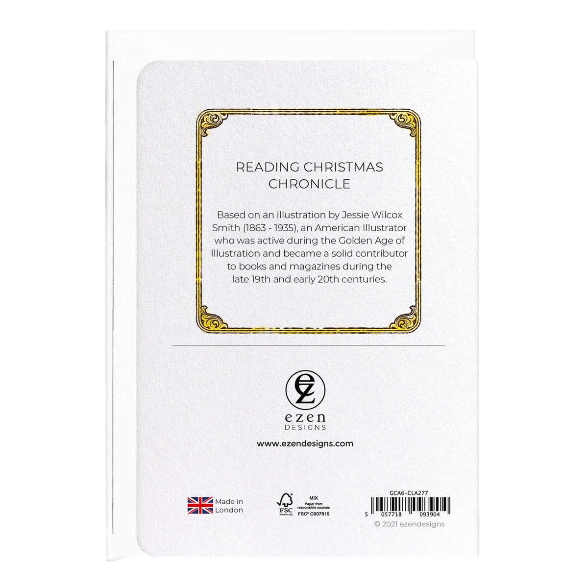 Reading Christmas Chronicle Card