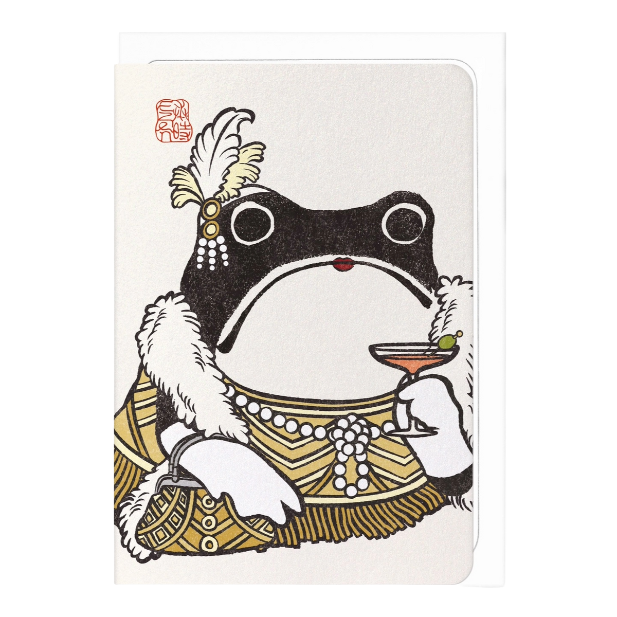 Lady Gatsby Ezen Frog Card