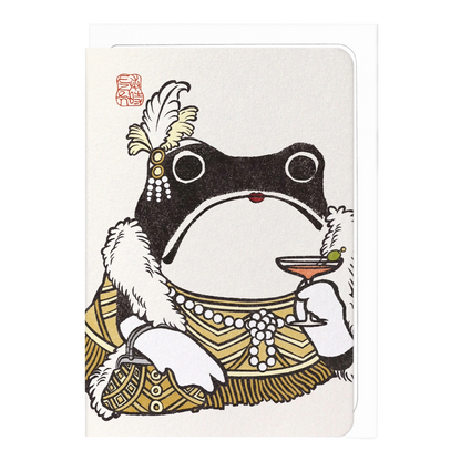 Lady Gatsby Ezen Frog Card