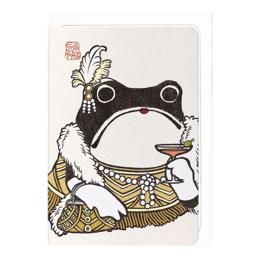 Lady Gatsby Ezen Frog Card