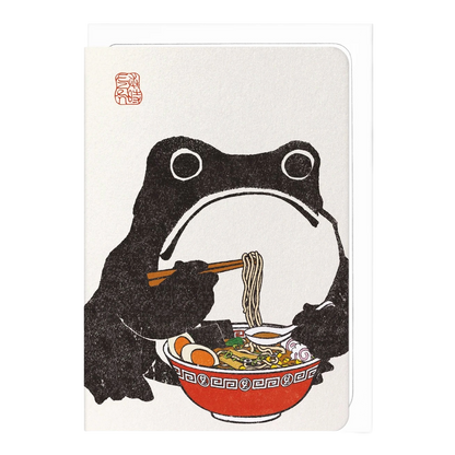 Ramen Ezen Frog Card