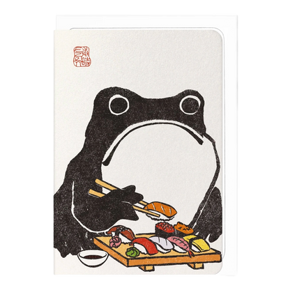 Sushi Ezen Frog Card