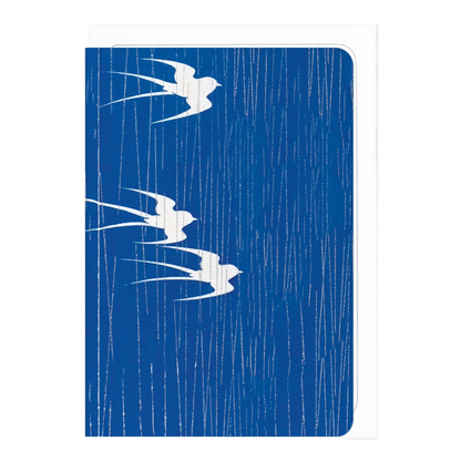 Swallows in the Rain (1935) Japanese Card