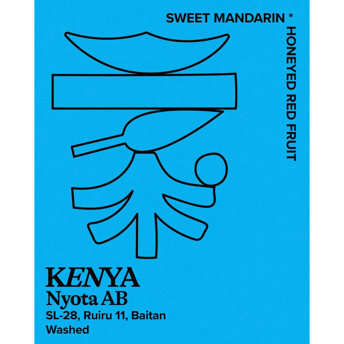 
Hundred House - Kenya, Nyota AB 227g
