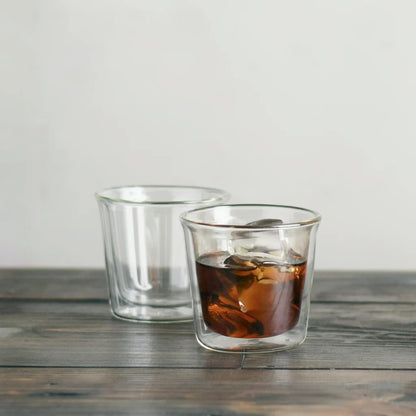 Kinto Cast Double Wall Rock Glass 250ml
