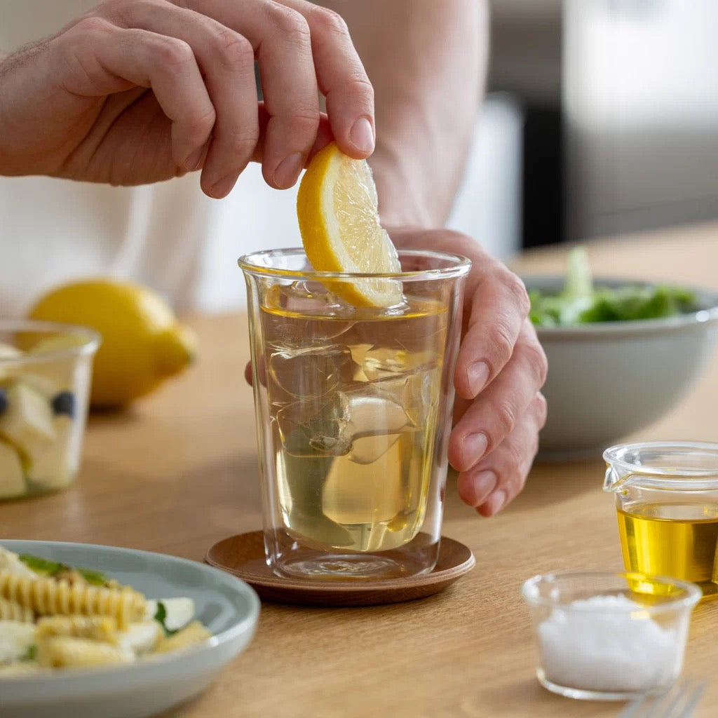 Kinto Cast Double Wall Rock Glass 250ml
