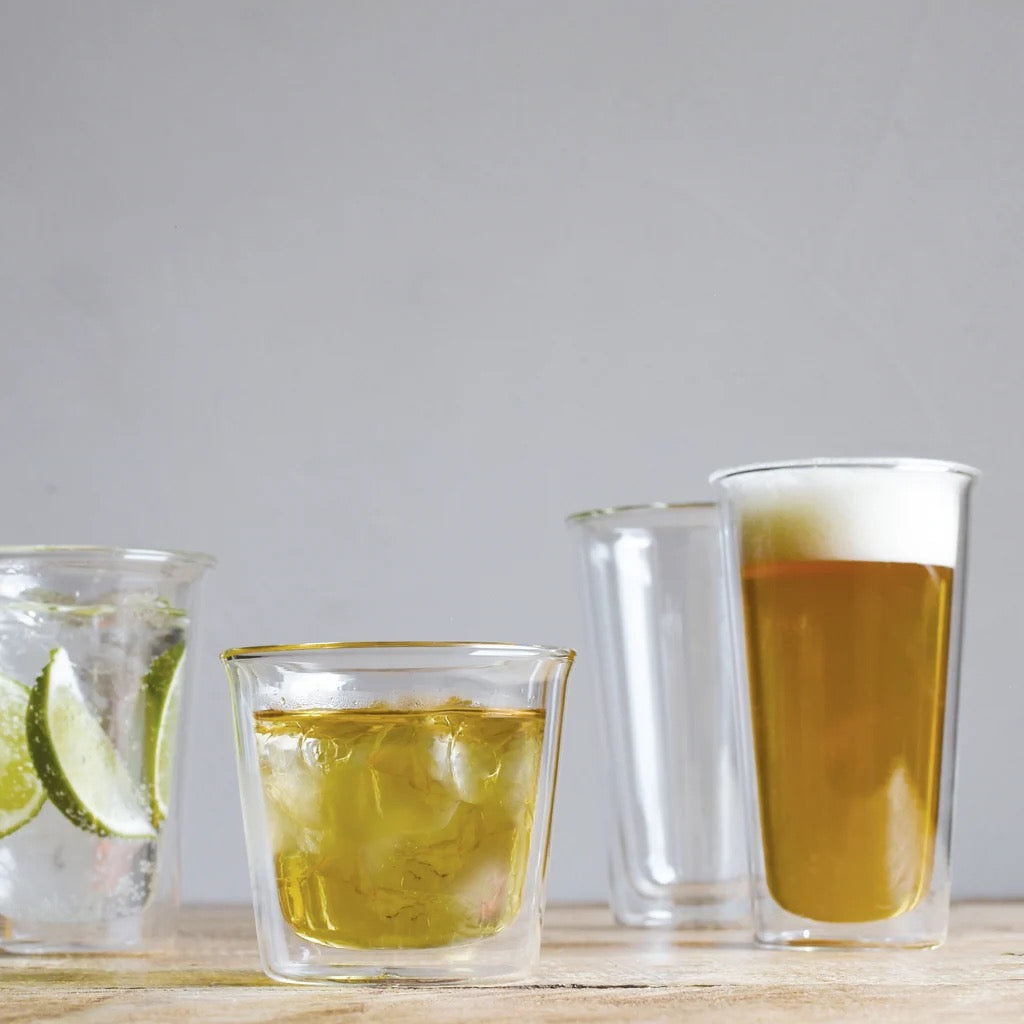 Kinto Cast Double Wall Rock Glass 250ml