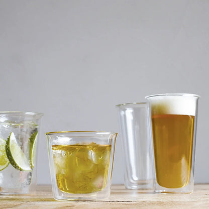 Kinto Cast Double Wall Rock Glass 250ml