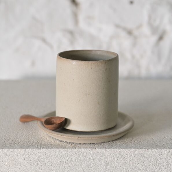 Jono Smart Ceramics Cylinder Cup & Saucer - Image 2