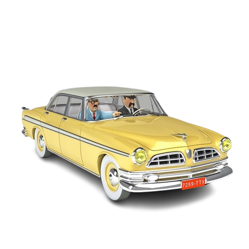 Tintin The Calculus Affair Yellow Chrysler