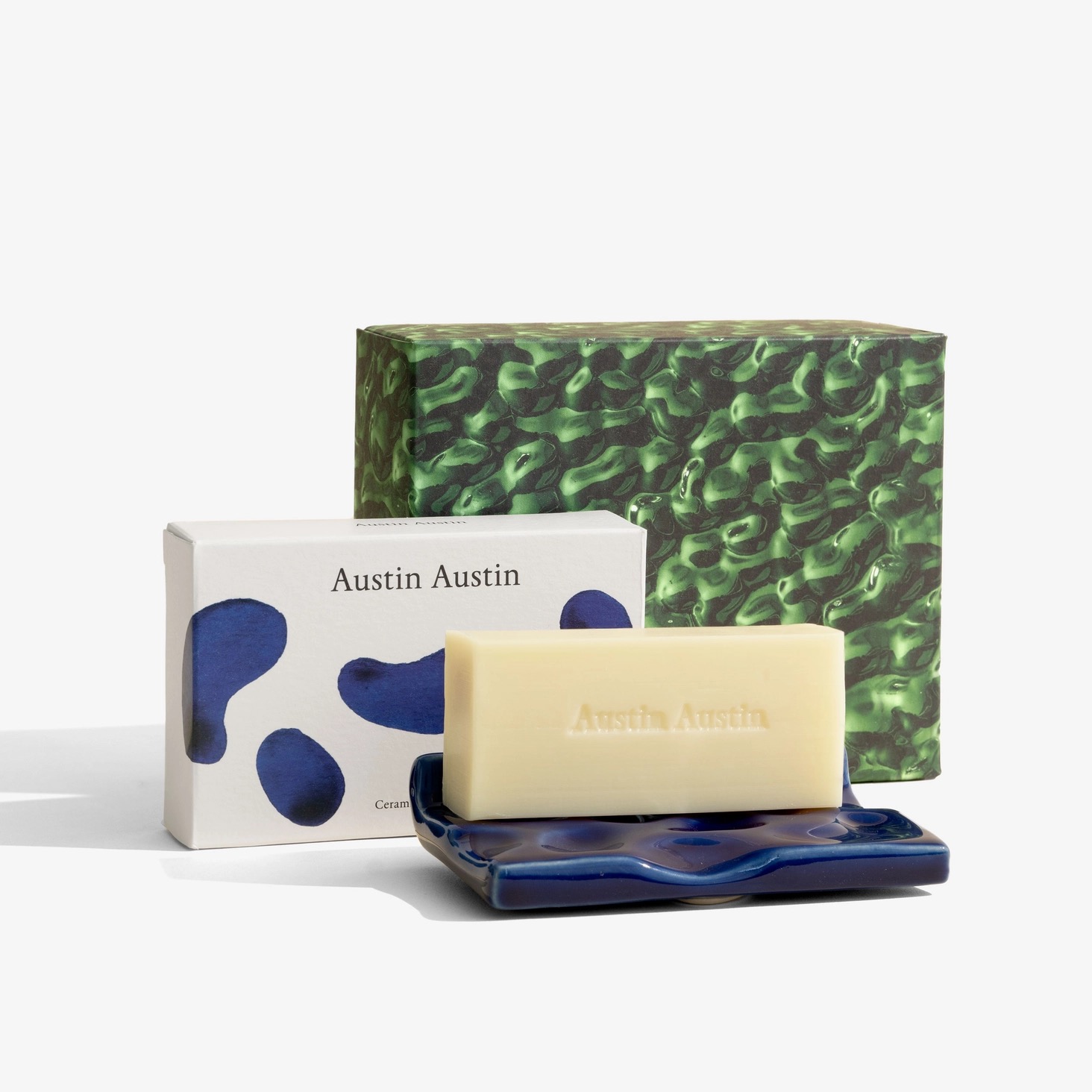Austin Austin Cedar & Ylang Ylang Soap Bar and Soap Dish