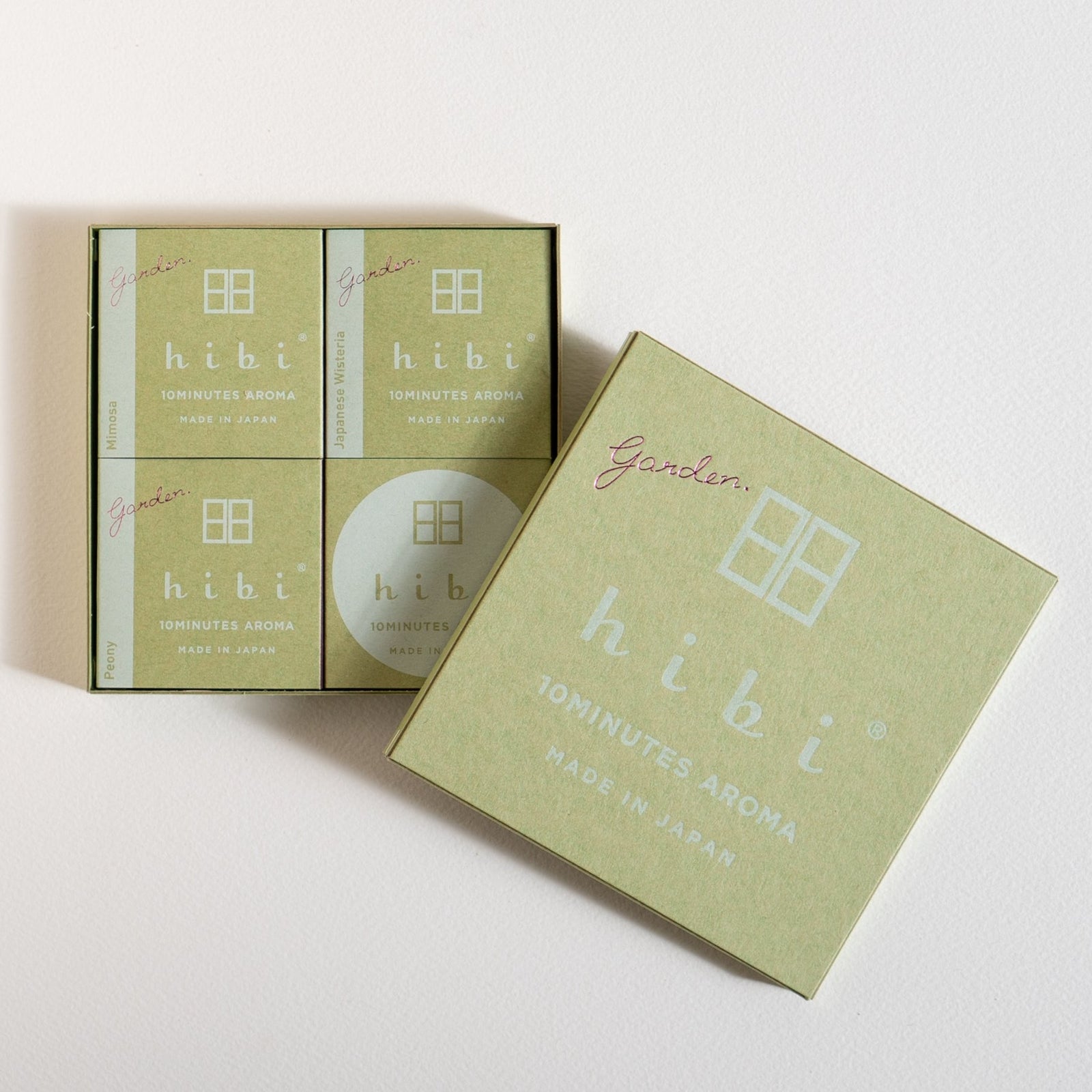 Hibi Japanese Garden Series Incense Matchsticks Gift Box - Image 2