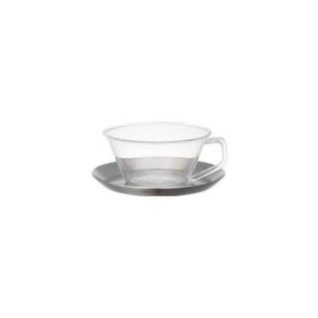 Kinto Cast Tea Cup & Saucer
