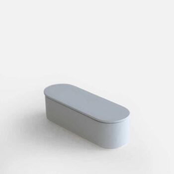 1616 / arita japan Scent by TY Oval Container Grey
