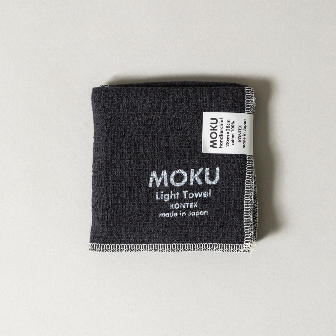 Moku Light Towel Charcoal - Image 2