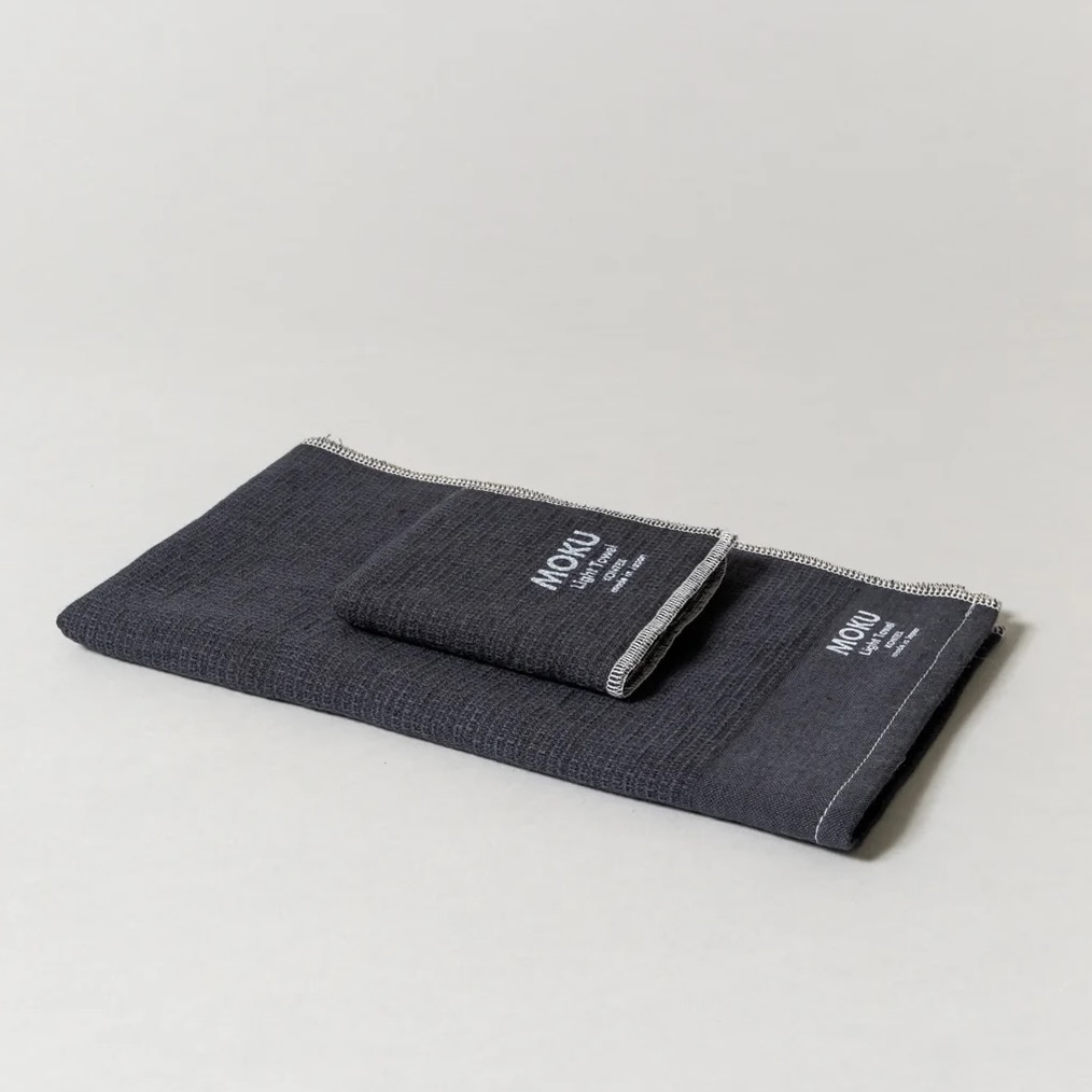 Moku Light Towel Charcoal - Image 5