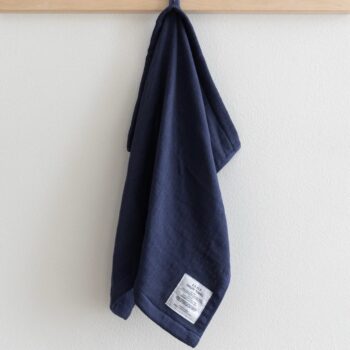 Morihata 2.5 Ply Gauze Kitchen Towel Navy