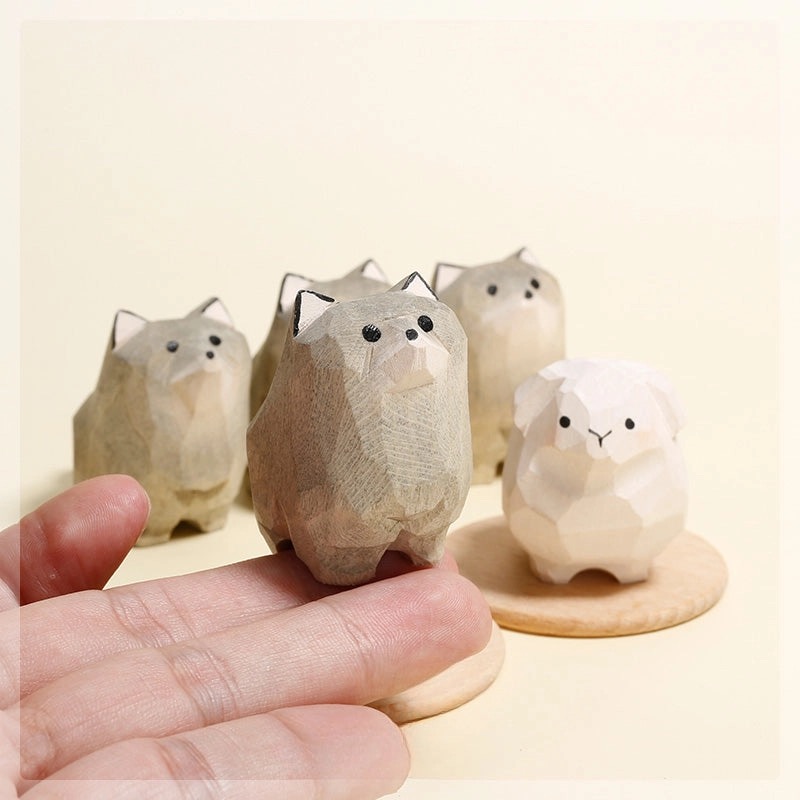 Gohobi Wolf Tea Pet